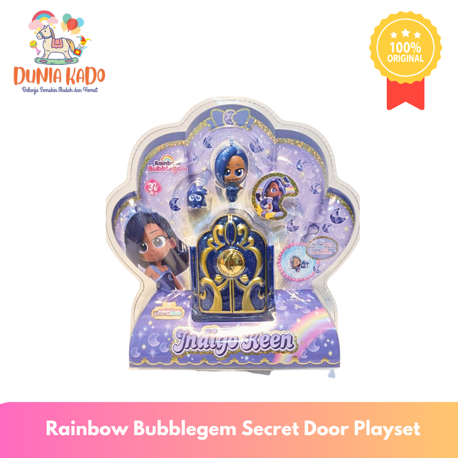 Rainbow Bubblegem Secret Door Playset