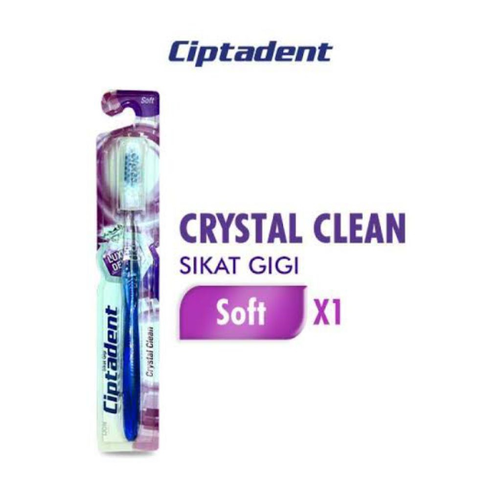 Sikat Gigi Crystal Clean Soft