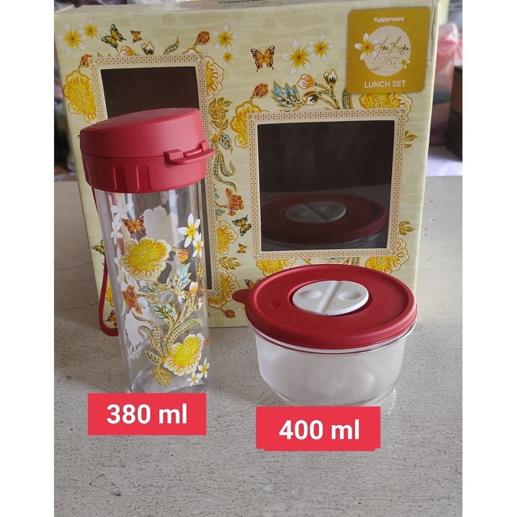 Anne avante lunch set tupperware