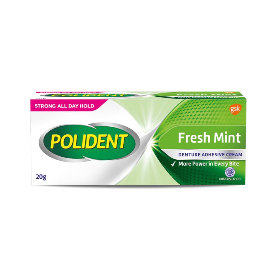 Polident Fresh Mint 60gr & 20 gr