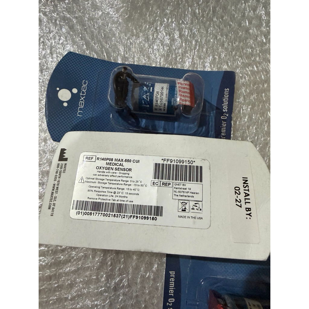 nihon konden oxygen sensor max-550