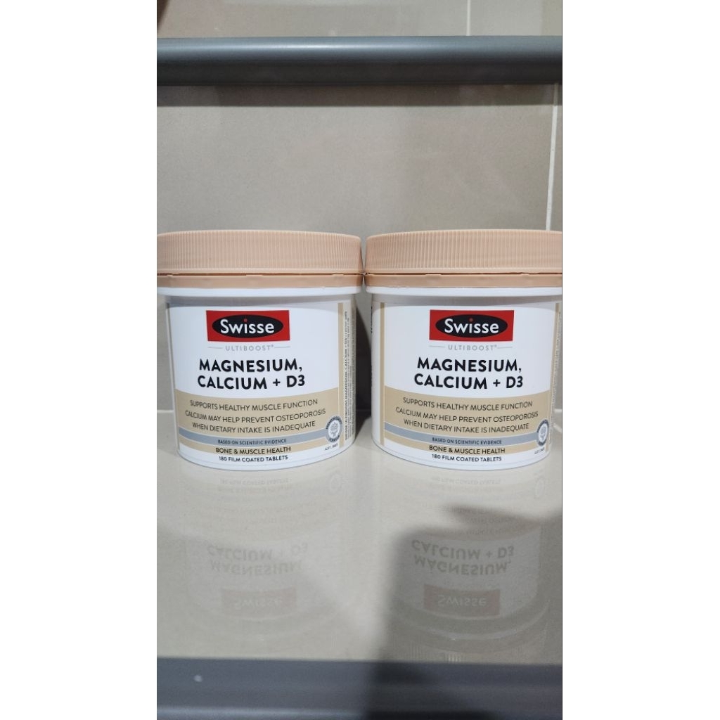 SWISSE MAGNESIUM, CALCIUM + D3