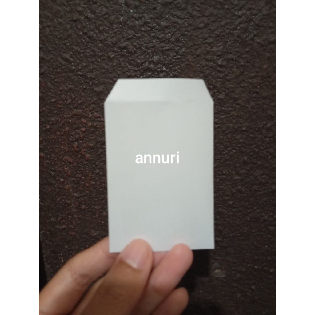 Amplop packing putih polos