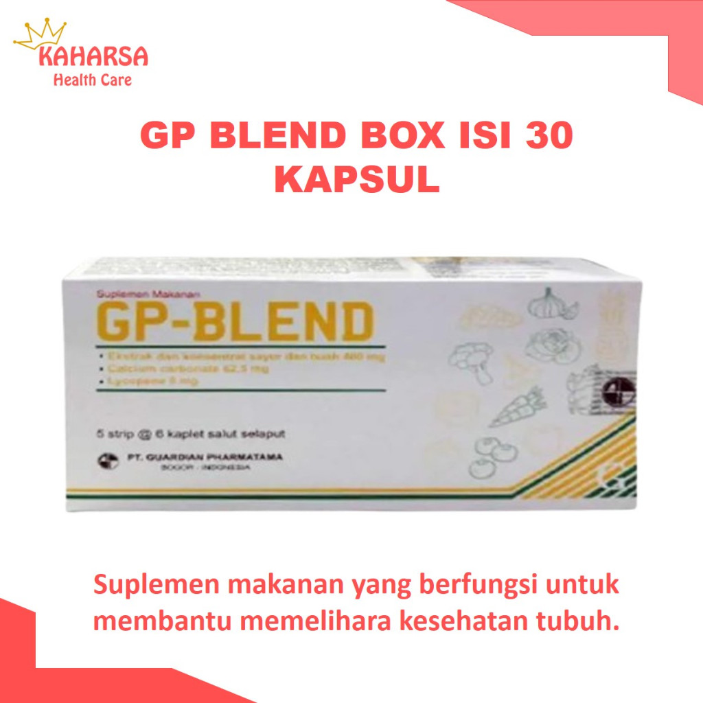 GP BLEND BOX ISI 30 KAPSUL