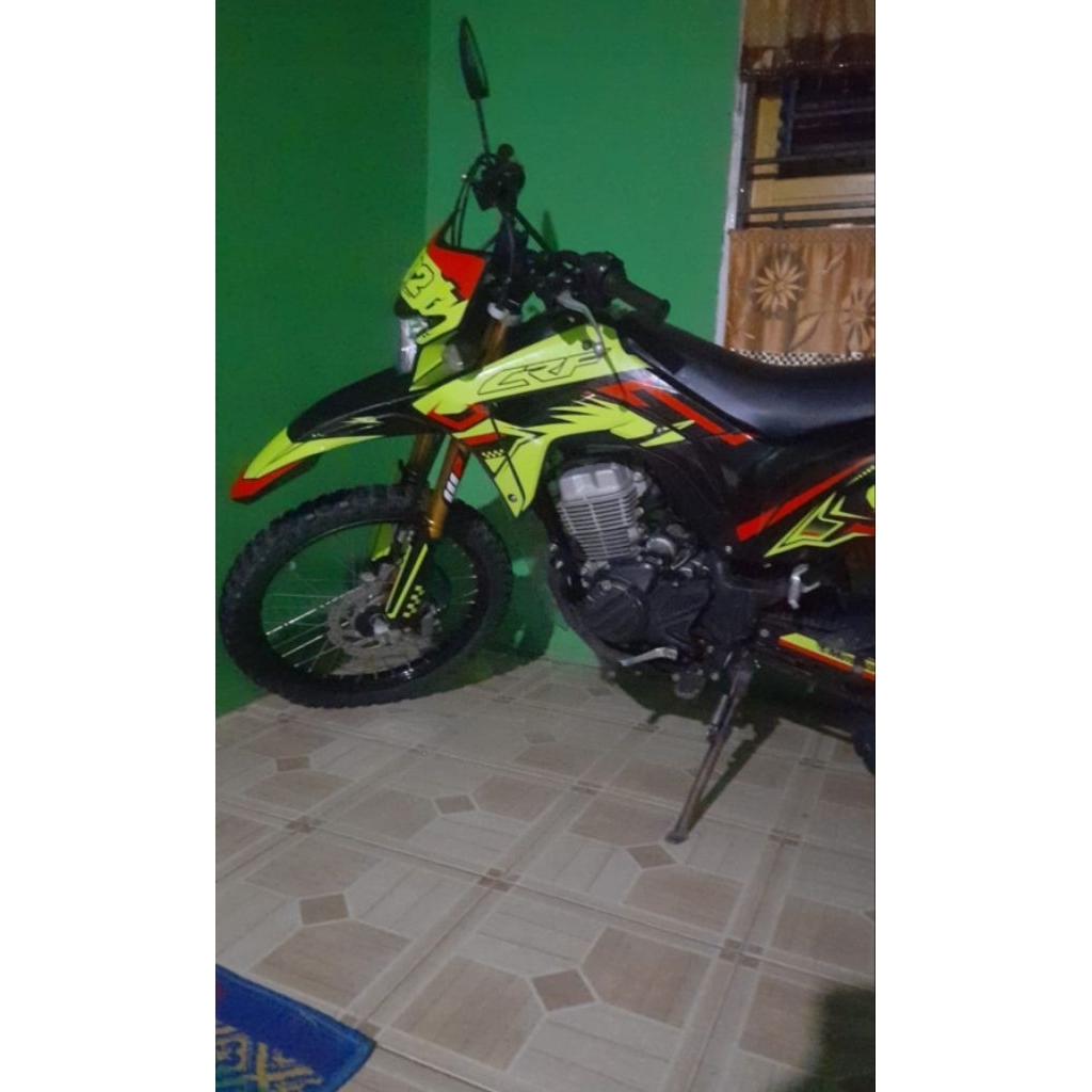 DECAL CRF 150L FULL BODY GLOSSY BEBAS REQUEST