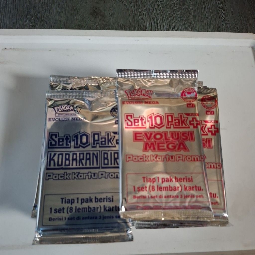 pack kartu promo set 10pak+