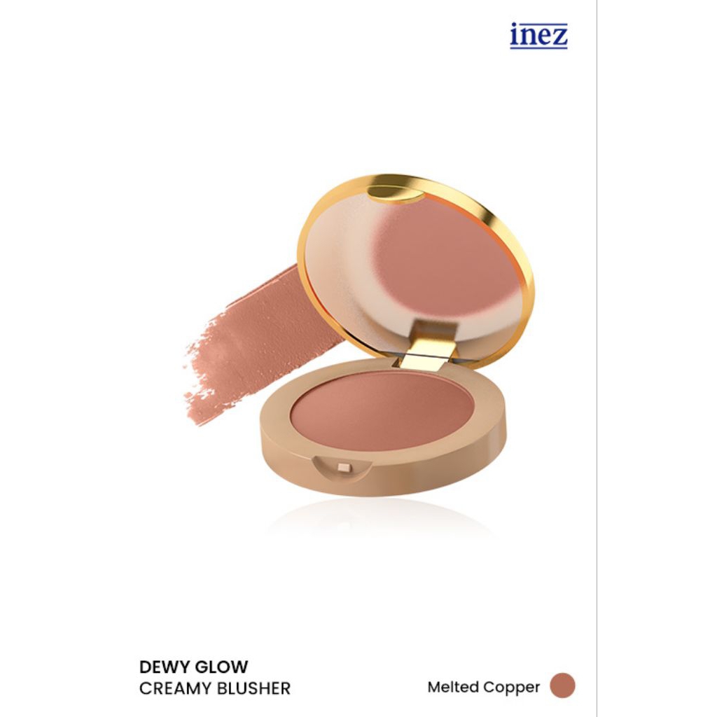 blush on cream melted copper