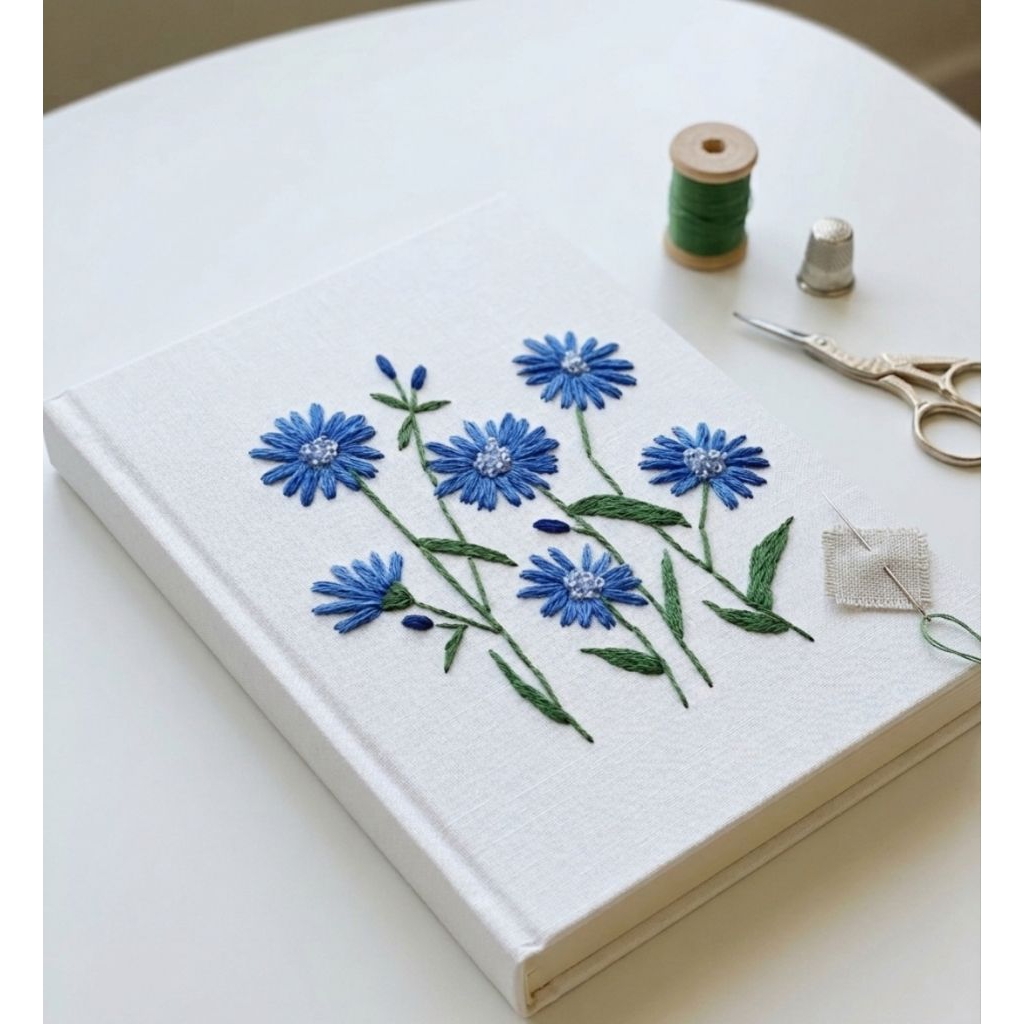Notebook Vintage embroidery