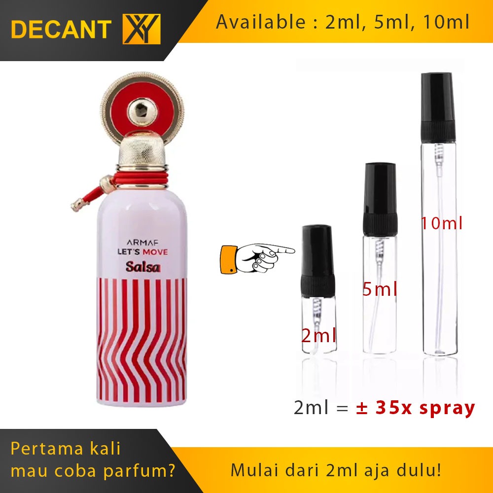 Decant Armaf Lets Move Salsa 2ml 5ml 10ml