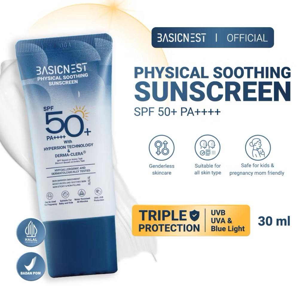 BASICNEST BASIC SKINCARE SET ULTIMATE SKIN HYDRATION | Facial Wash,Sunscreen