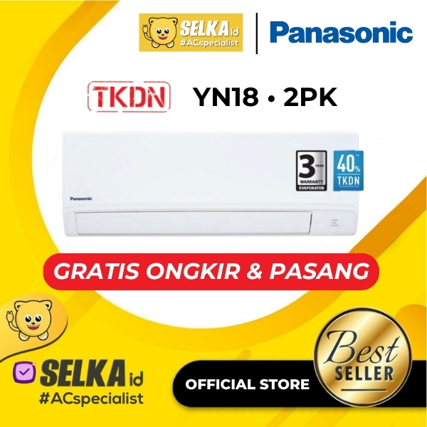 AC PANASONIC CS-YN18AKJ AC SPLIT 2 PK STANDARD