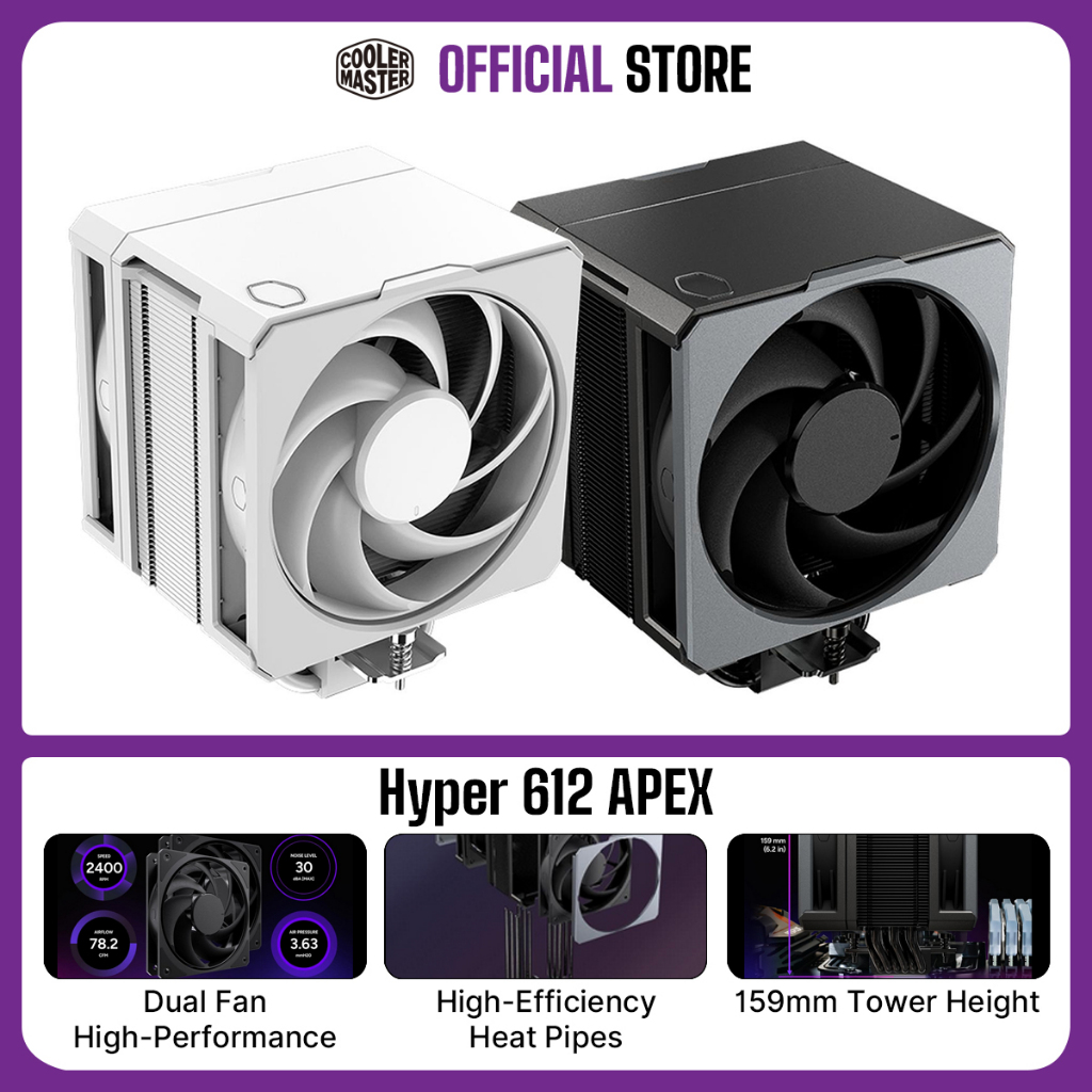 Cooler Master Hyper 612 APEX CPU Air Cooler