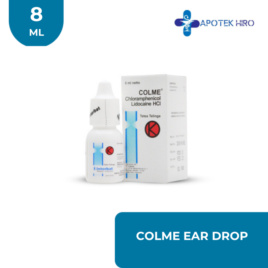 COLME EARDROP 1 BOTOL @ 8 ML