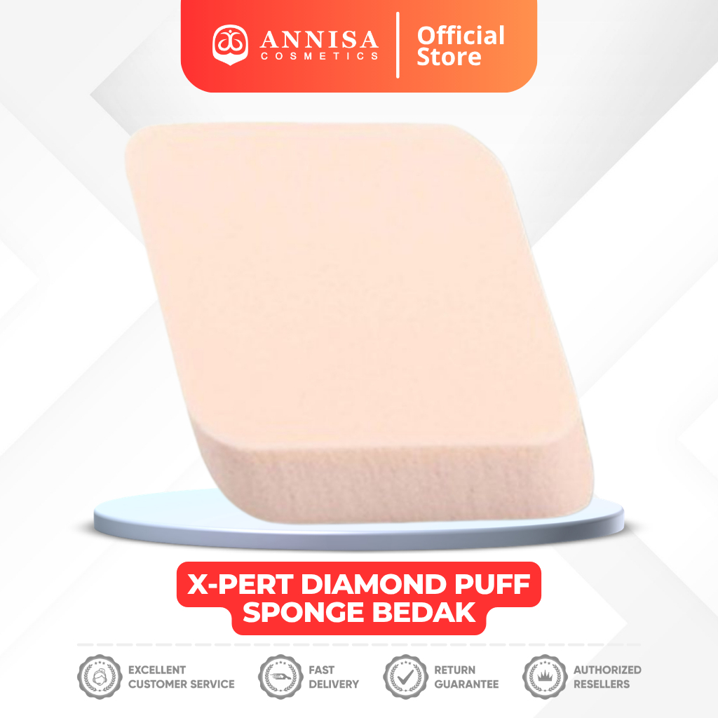 X-pert Diamond Puff Sponge Bedak