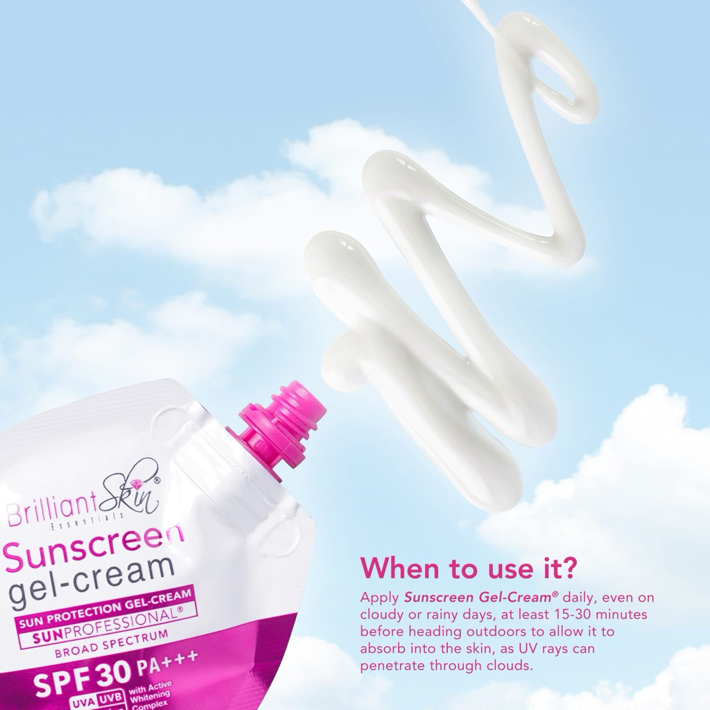 sunscreen gel cream 13gr
