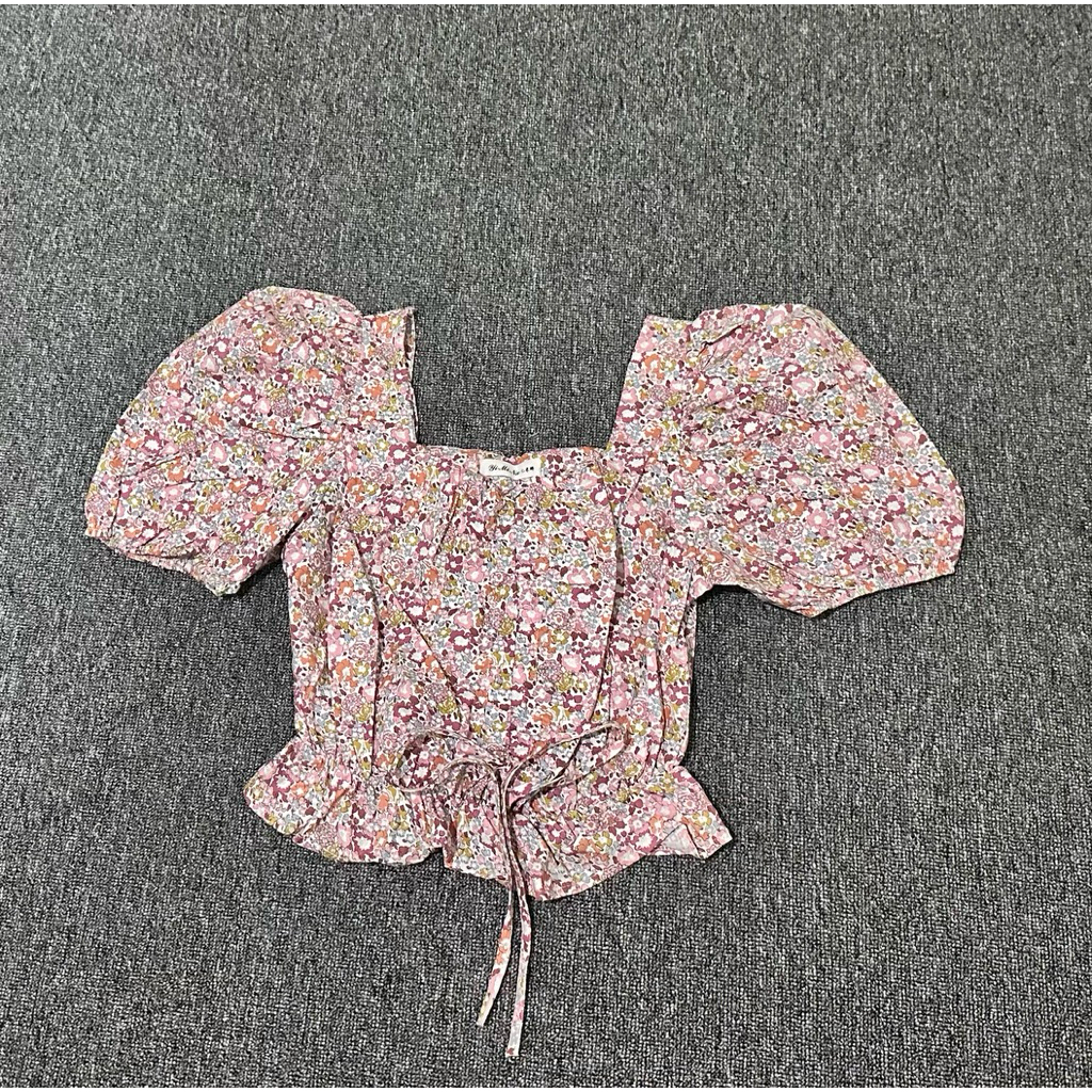 crop top bunga bunga
