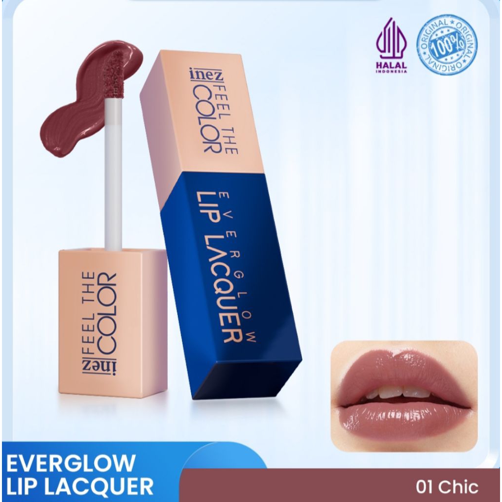 Everglow Lip Lacquer 01.Chic