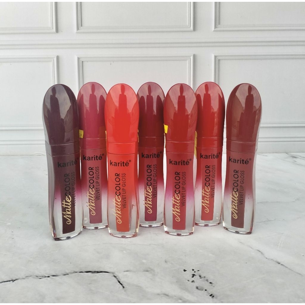 KARITE Matte Color Velvet Lip Gloss 6 ml