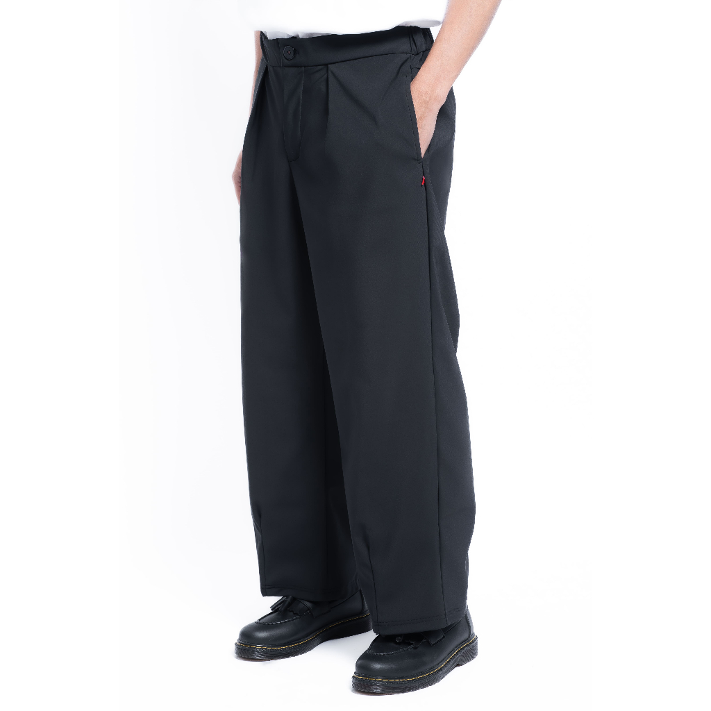 Cut The Cue Black Long Pants - Bottom
