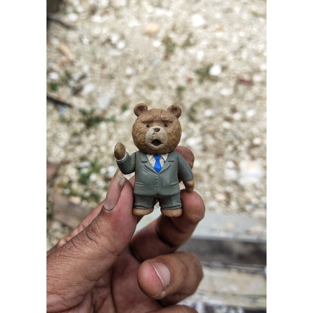 action figurr mini figure teddy bear ted