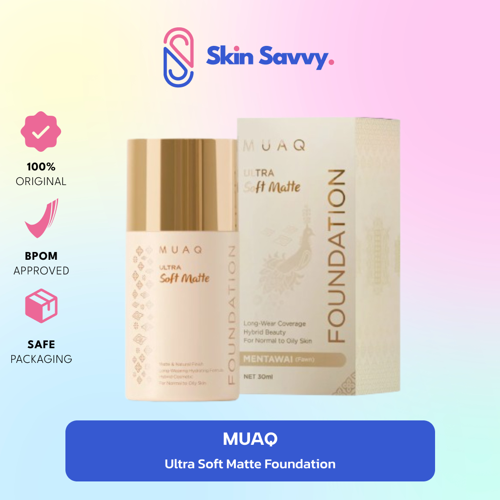 MUAQ Ultra Soft Matte Foundation