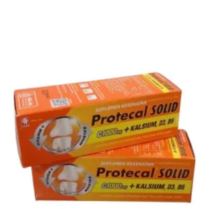 PROTECAL SOLID SUPLEMEN MAKANAN 1 BOTOL 10 TABLET