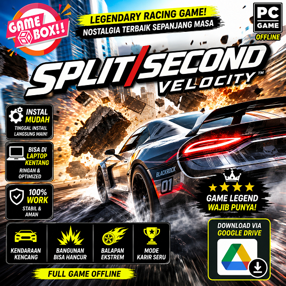 SPLIT SECOND VELOCITY FULL GAME | 2010 - GAME PC