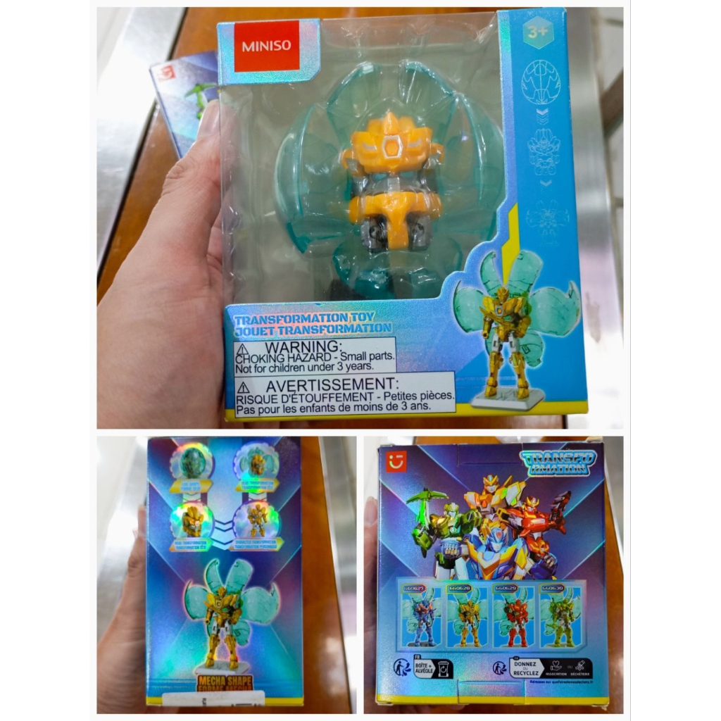 Action Figure Robot Transformation