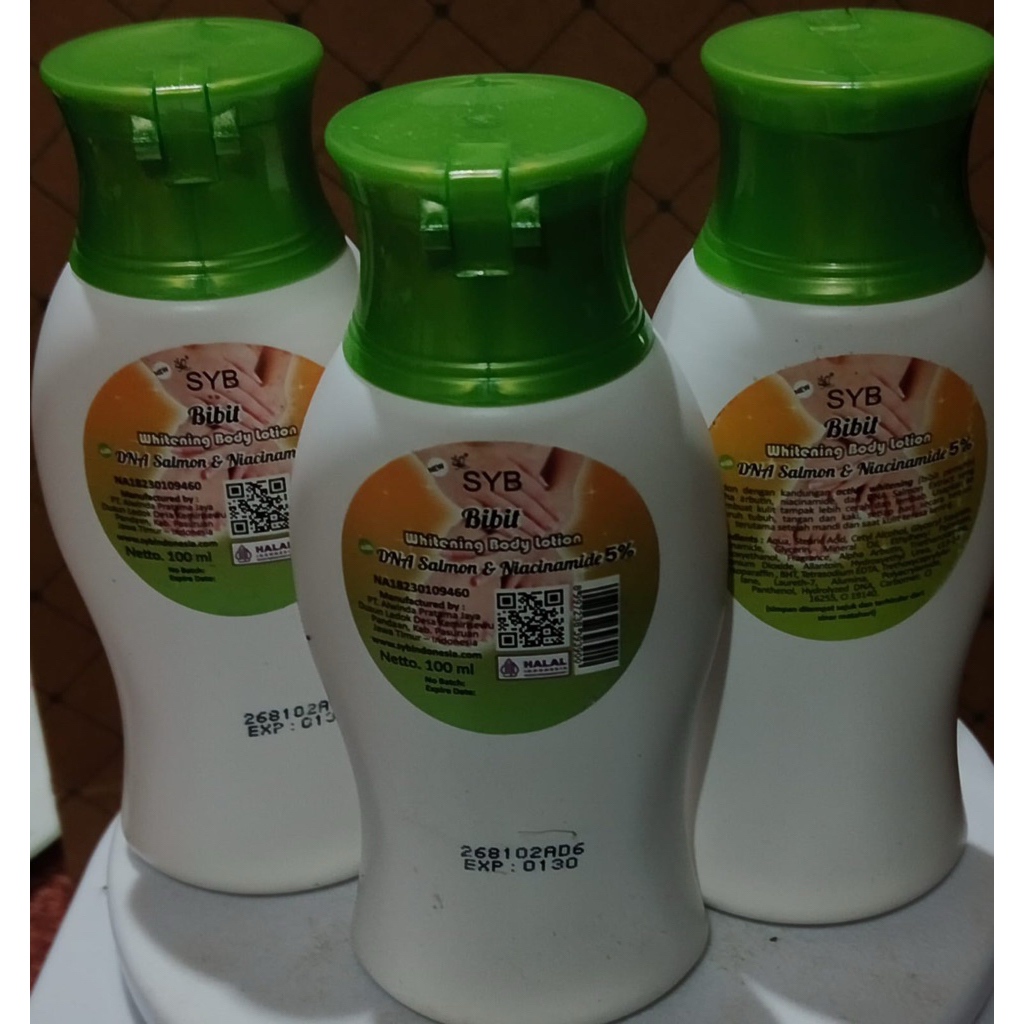 SBY Bibit pemutih lotion