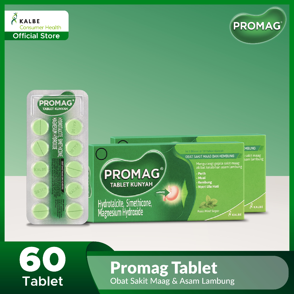 PROMAG TABLET - 2 BOX (60 Tablet)