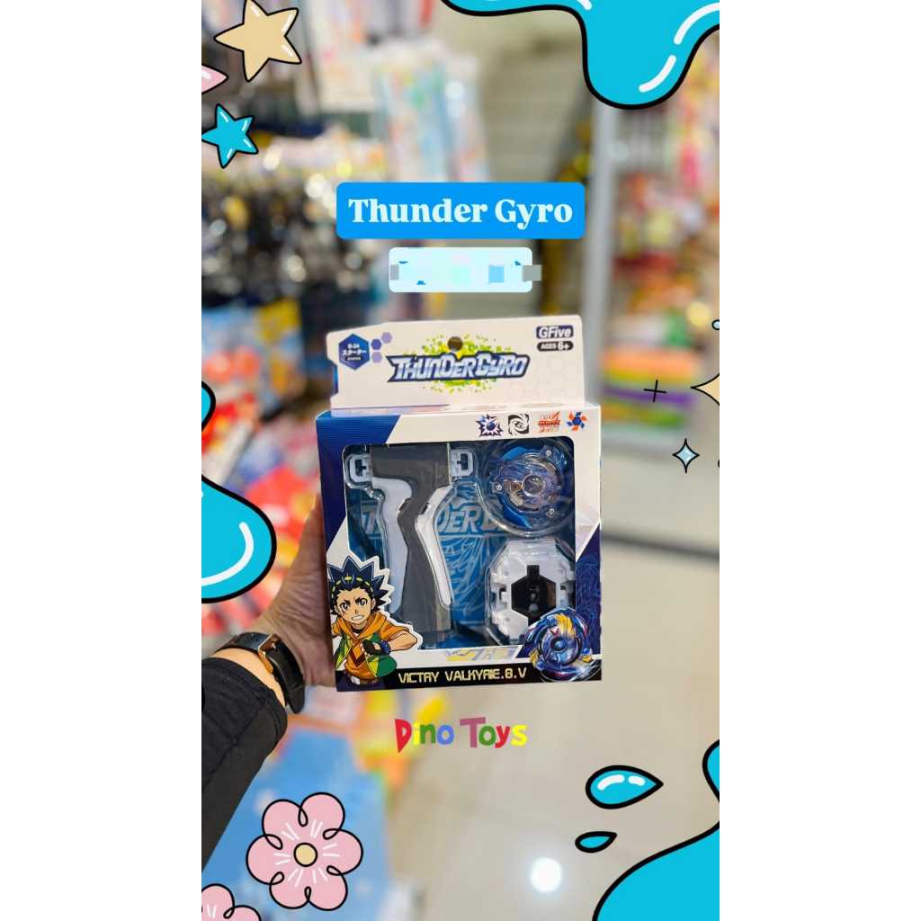 THUNDER GYRO TDT Mainan Anak Gasing