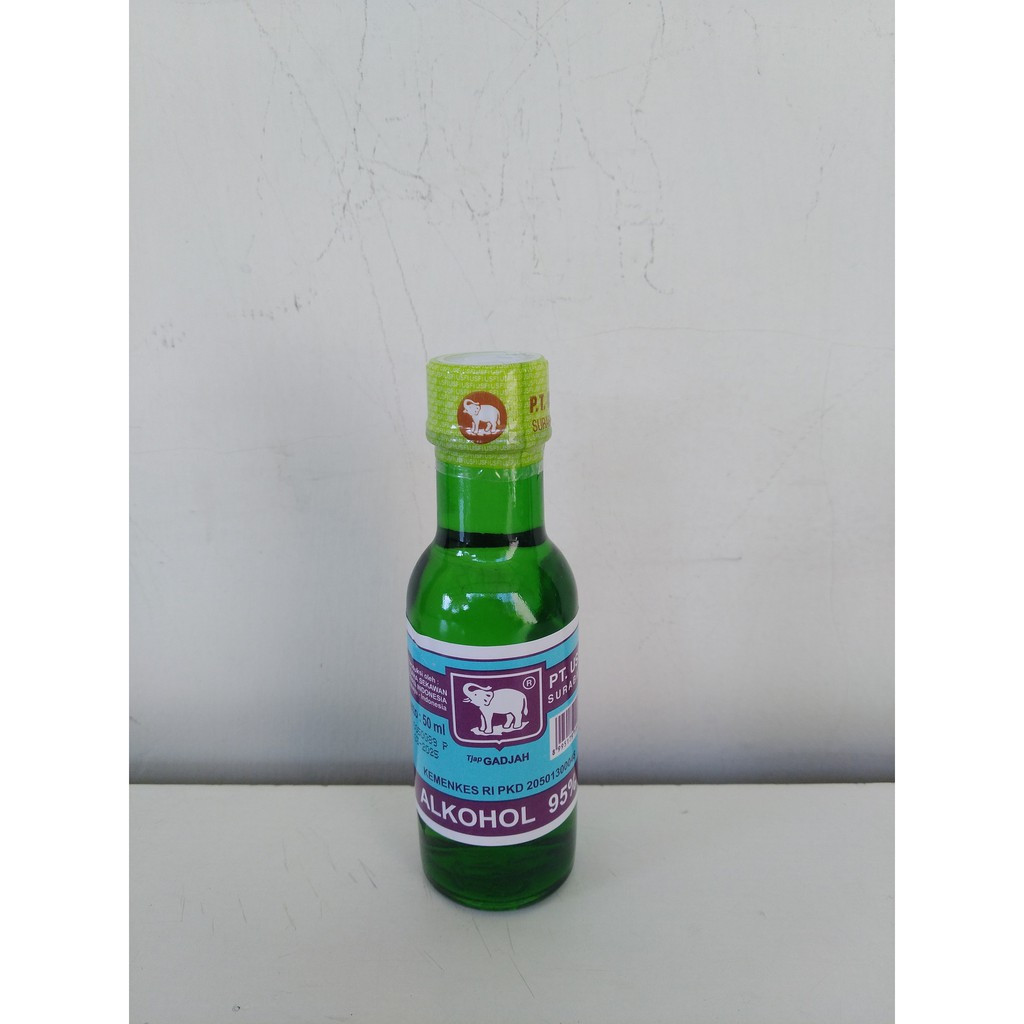 Alkohol 95% cap Gajah 50ml