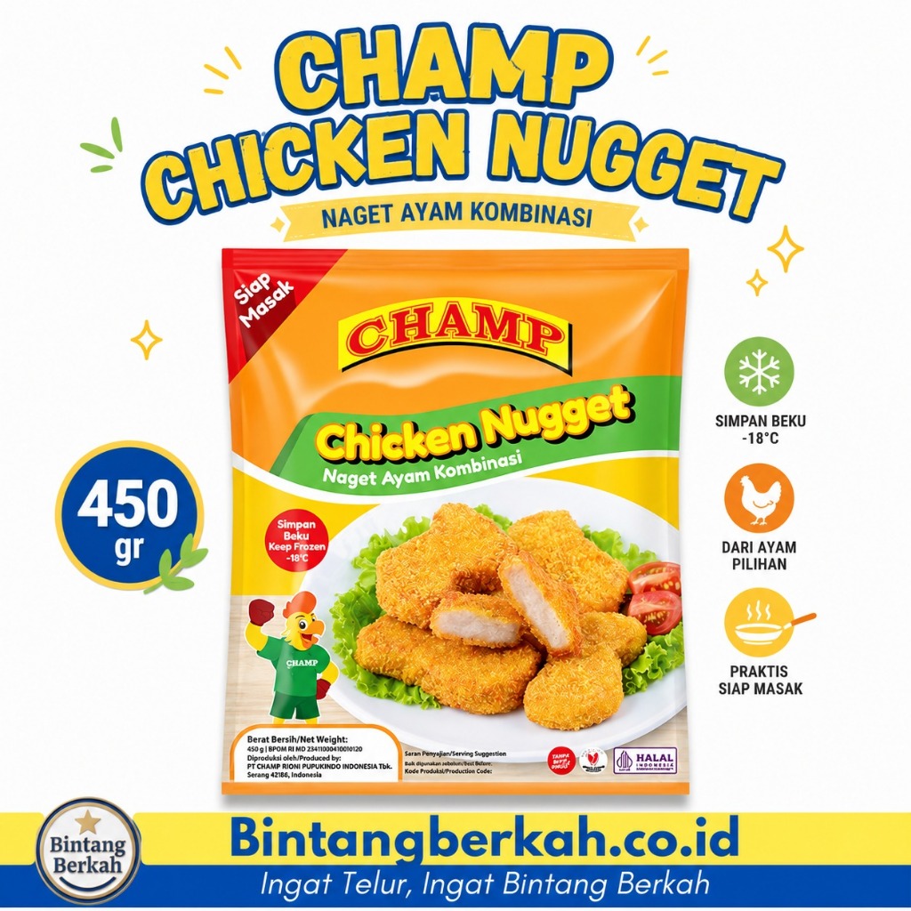 Champ Chicken Nugget 450g