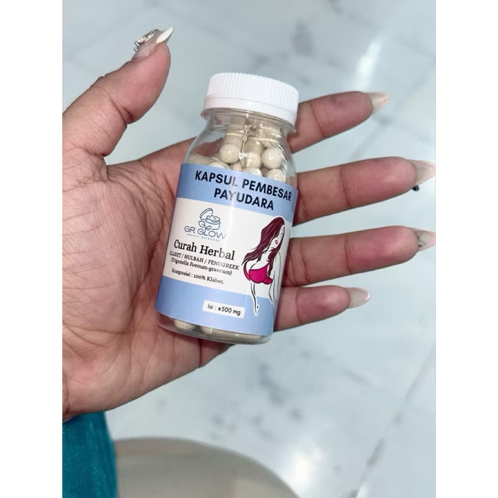 2 Botol Capsul Jamu Herbal Pd