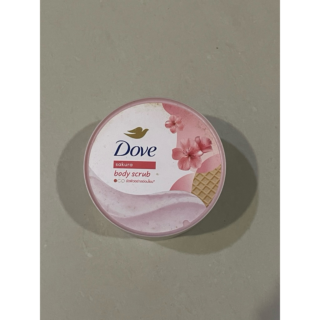 Dove body scrub 280gr