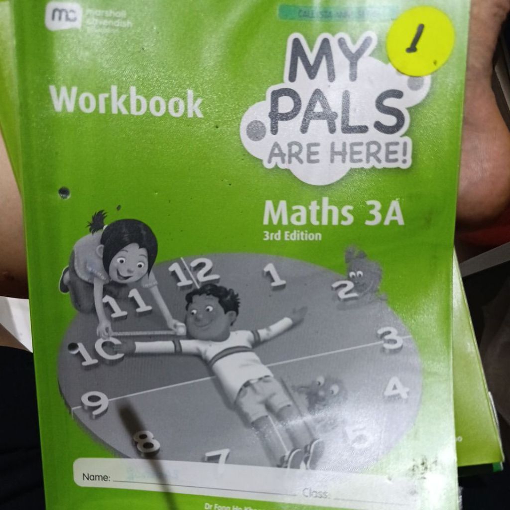 My pals are here workbook math 3A