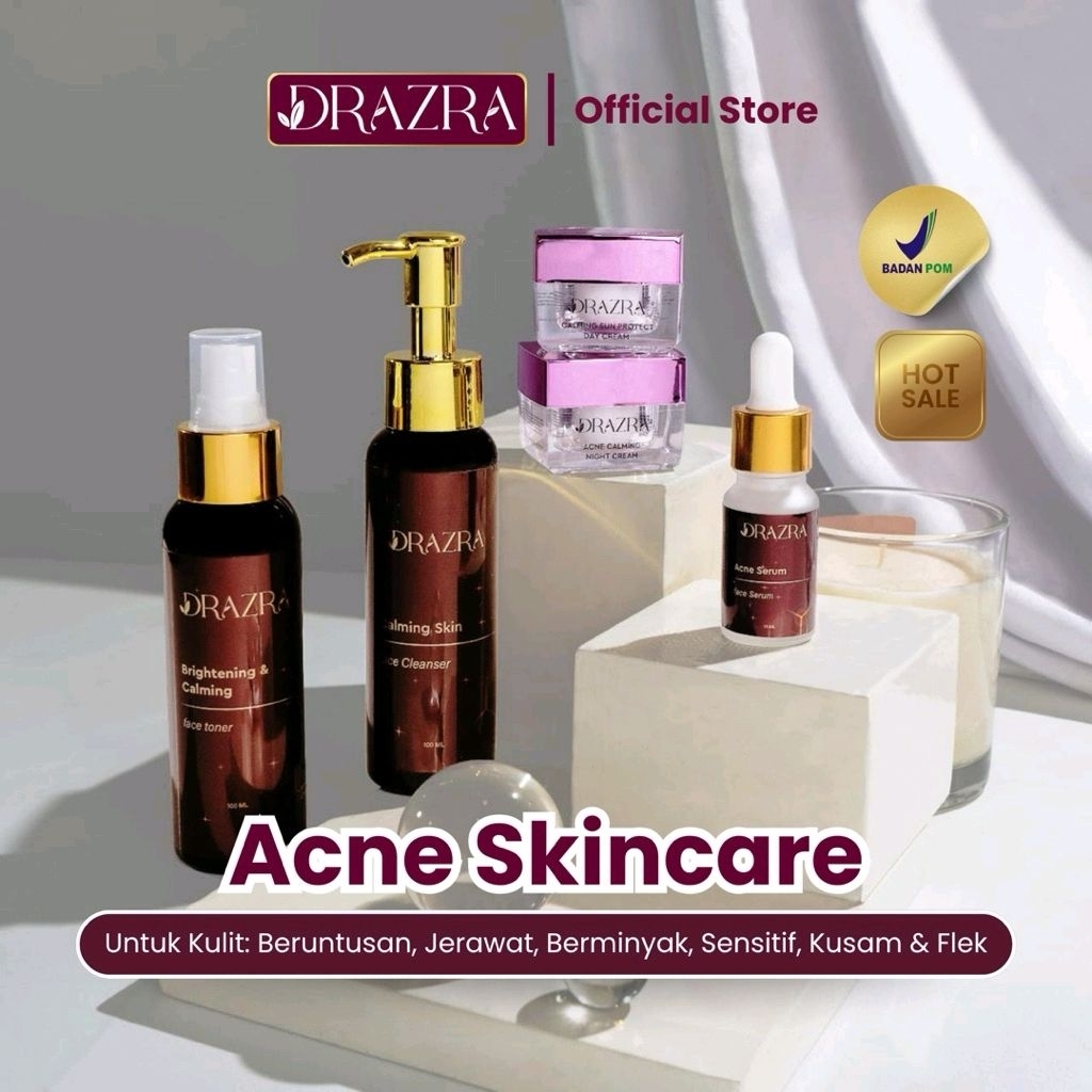 Scincare premium drazra(Paket Acne)
