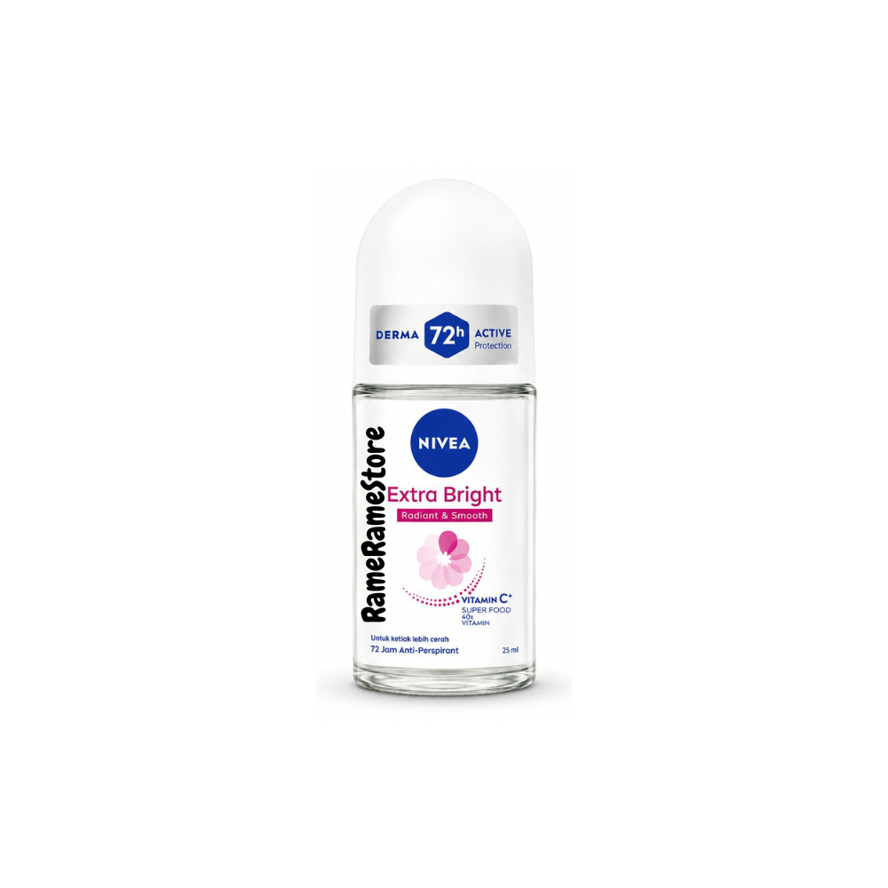 NIVEA Deodorant Extra Brightening Roll-On 25mL