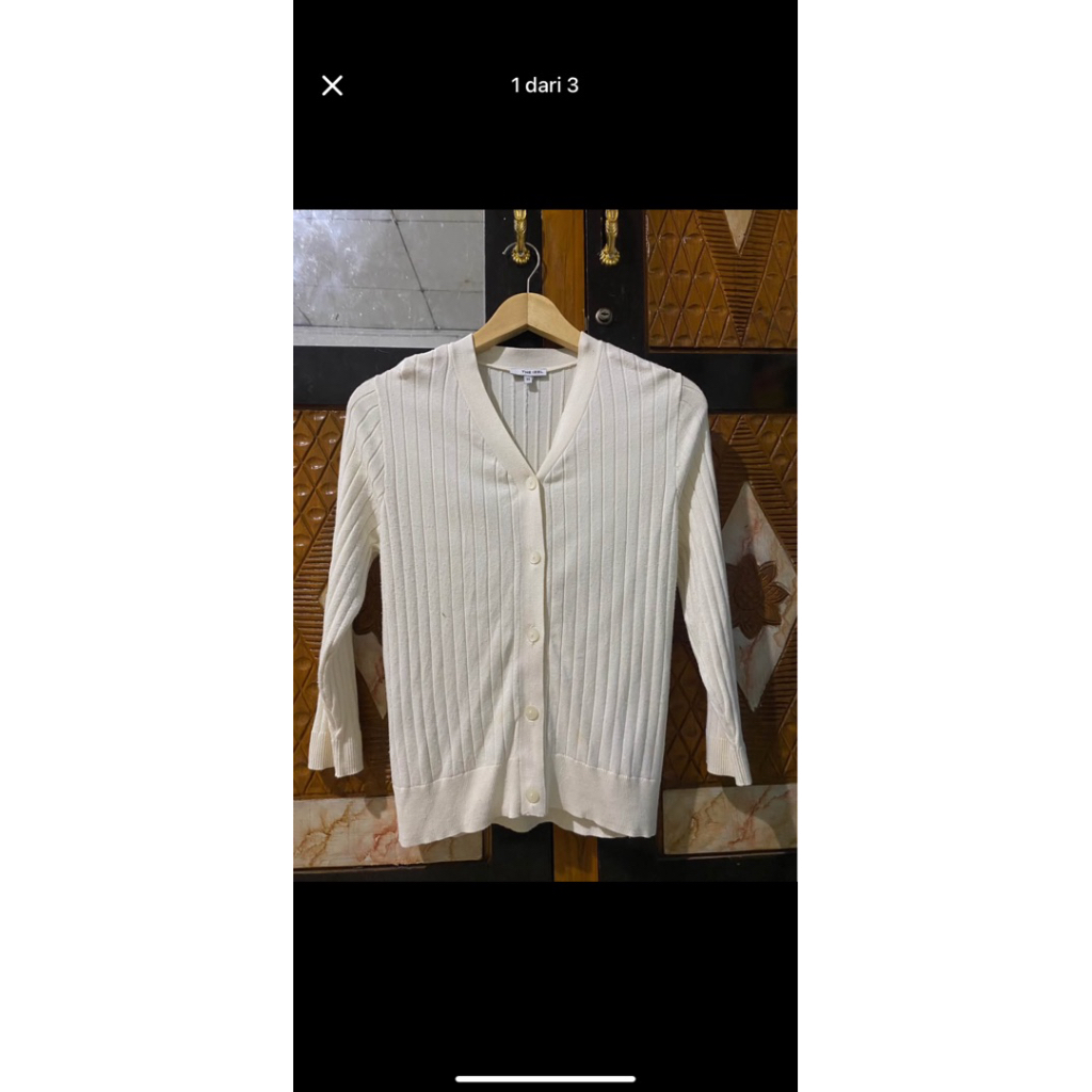 CARDIGAN LIDI BROKEN WHITE