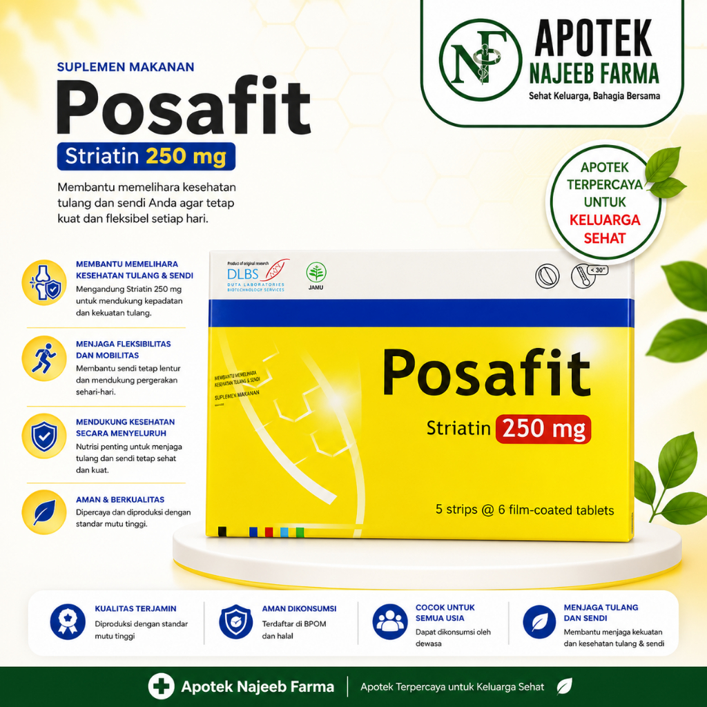 Posafit Box Isi 30 Tablet