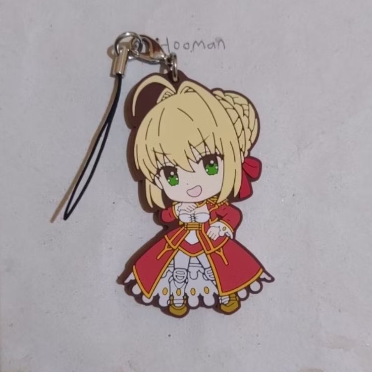 Fate Grand Order Nero Claudius Rubber Keychain