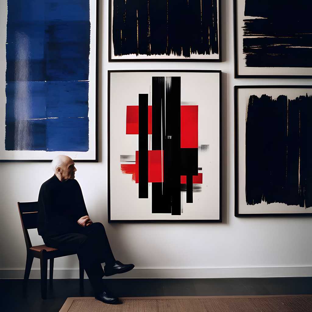 POSTER FRAME PIERRE SOULAGES - FRAMEBLOCK