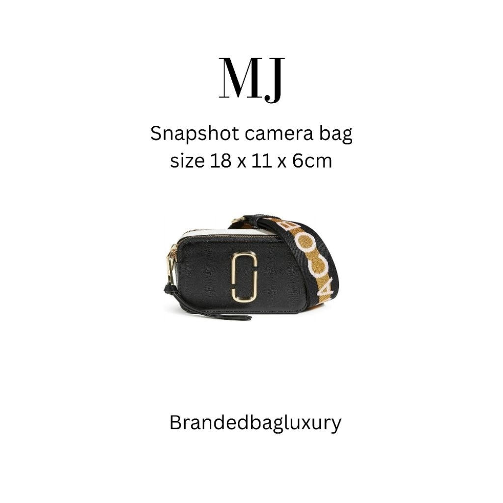 the snapshot bag in black multi