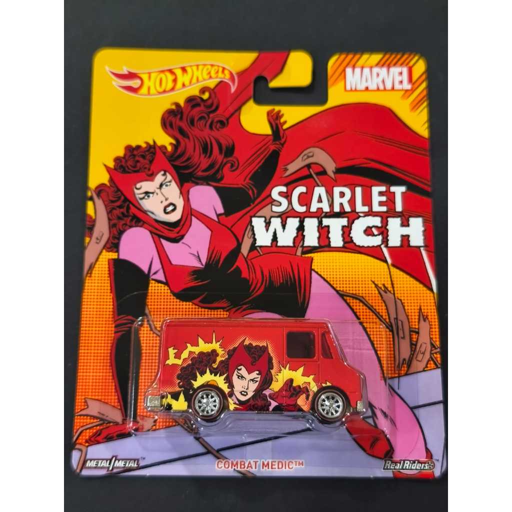HOT WHEELS SCARLET WITCH COMBAT MEDIC