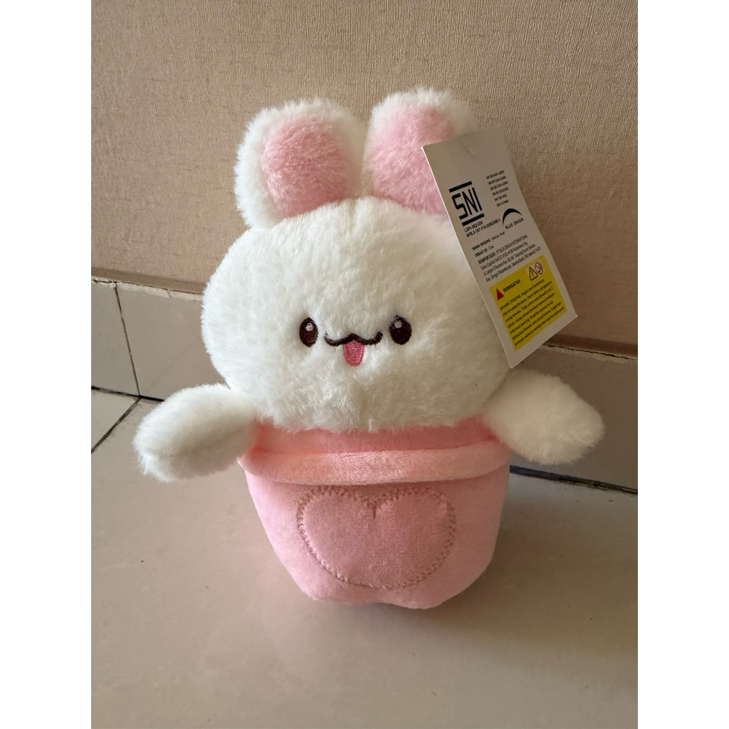 Boneka rabbit pink