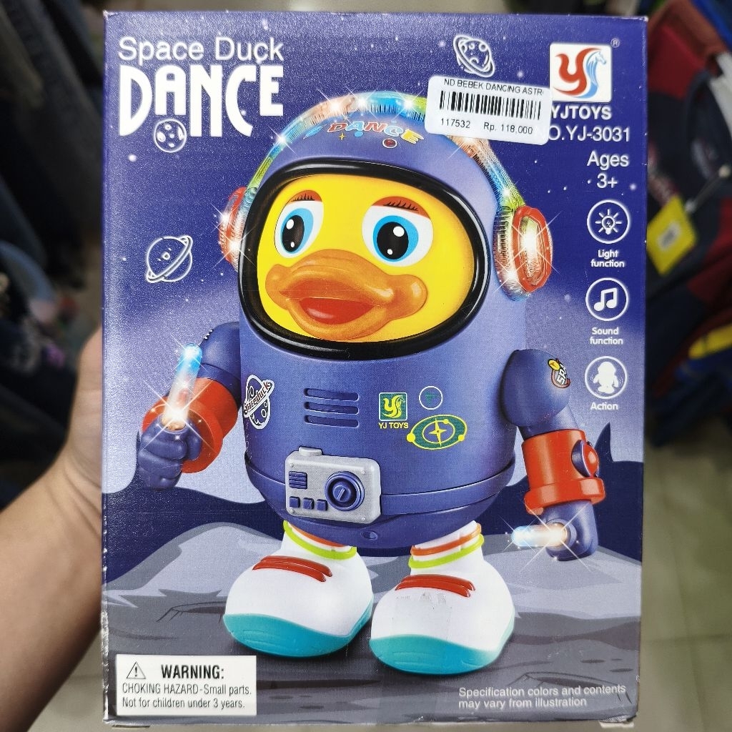 mainan robot dancing / mainan anak / dancing duck