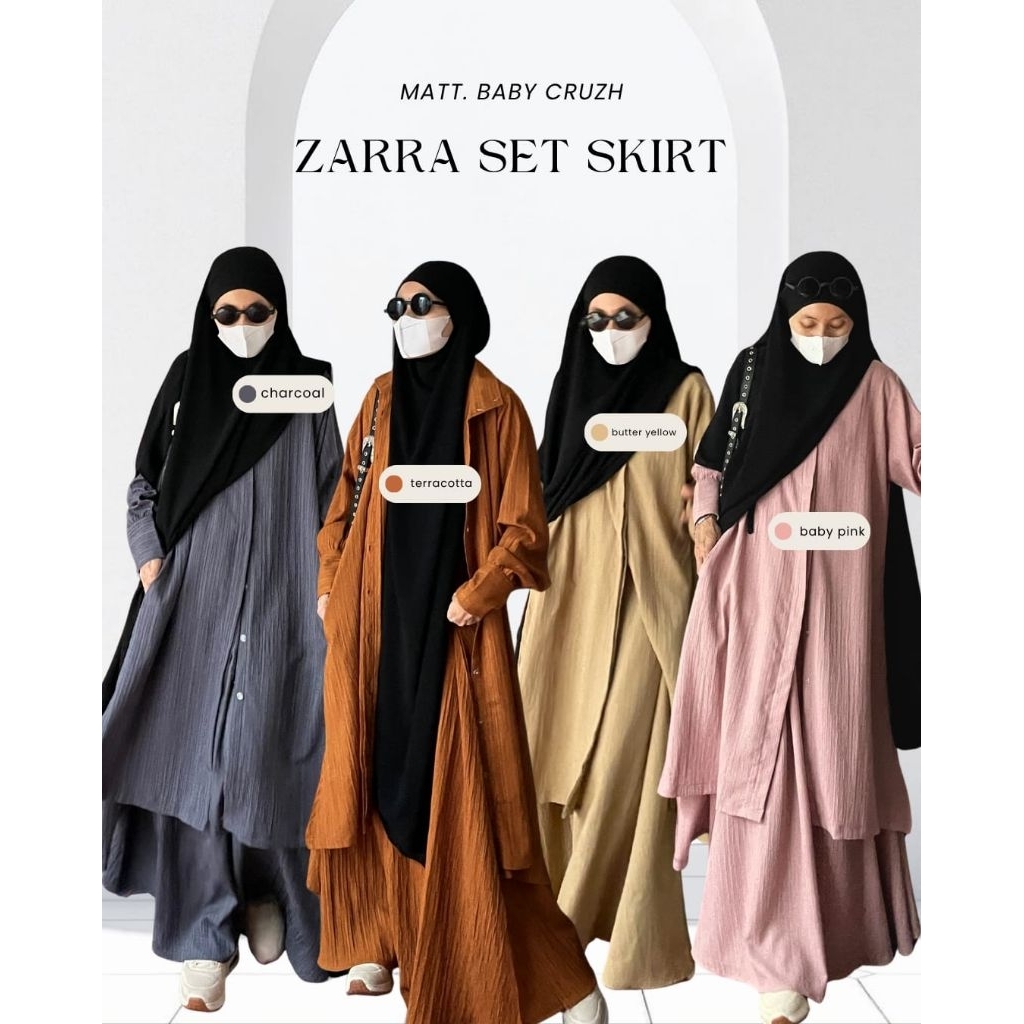 Zarra Set Skirt Long tunik