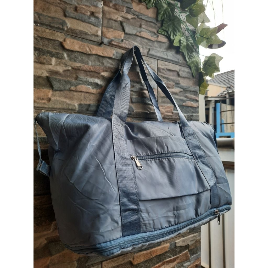 Tas Duffle Abu NoBrand