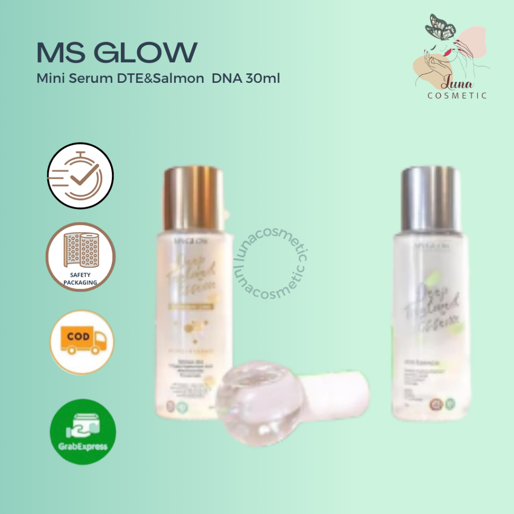 MS GLOW Mini Serum DTE&Salmon  DNA 30ml