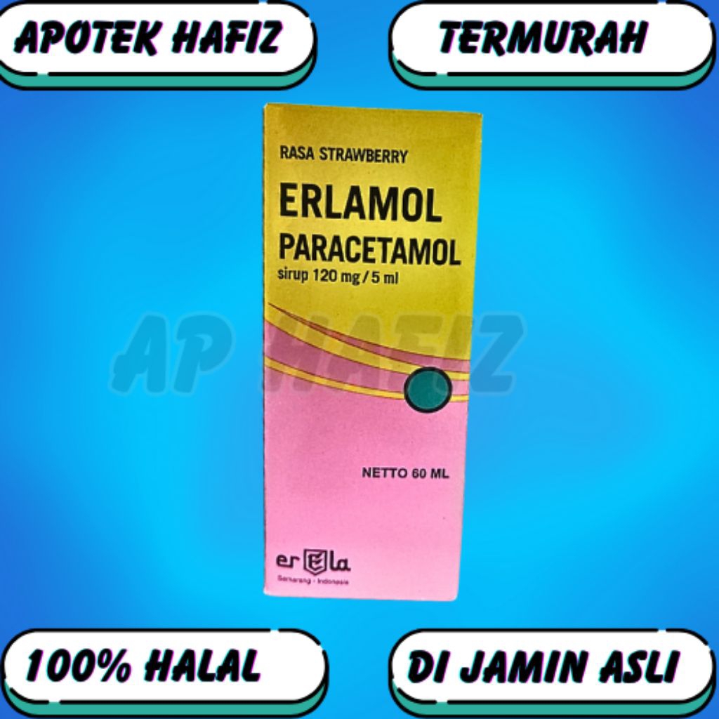 ERLAMOL SYRUP - 60 ML BOTOL